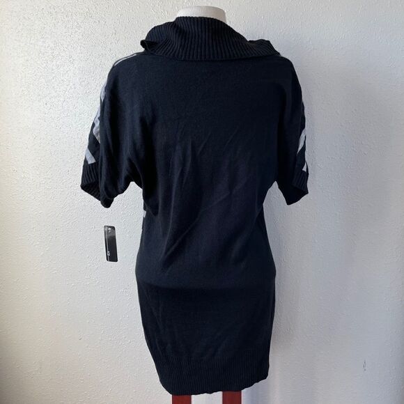 NWT AGB Long Striped Cowl Neck Sweater Size M - Picture 5 of 8